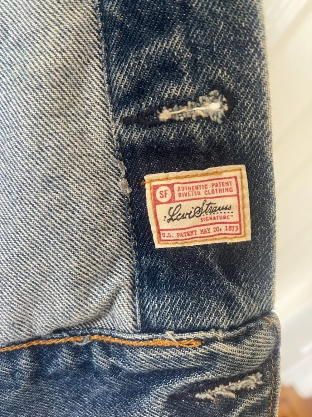 Levi's Blue Denim Trucker Jacket - Men's - Picture 7 of 7